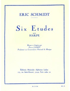 SCHMIDT E.-Estudios (6) para Arpa