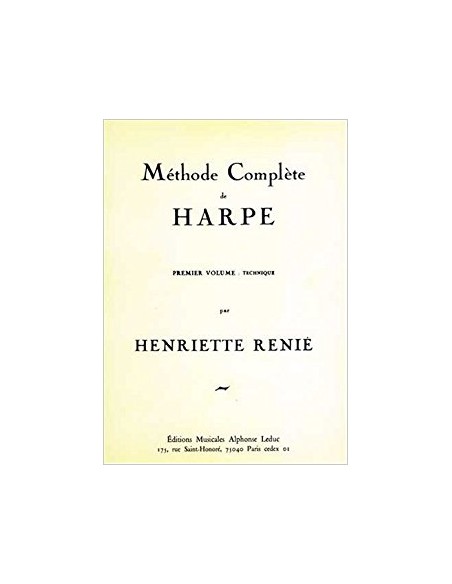 RENIE H.-Methode Complete Vol.1 (Metodo) per Arpa