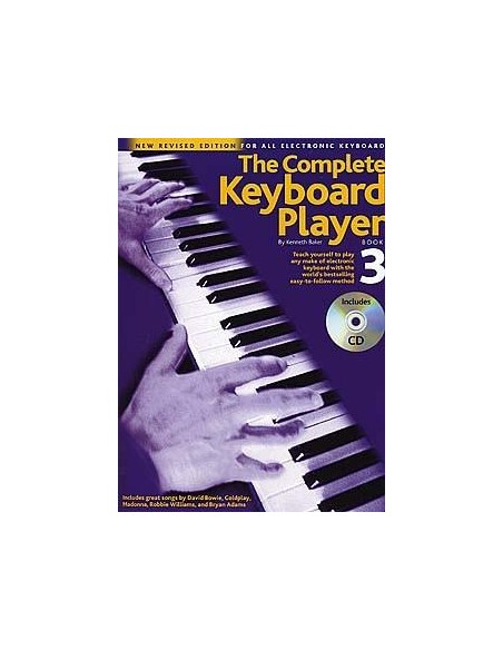 BAKER K.-The Complete Keyboard Player Book 3 (New Revised Edition) (Inc.CD)