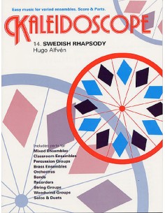 ALFVEN H.-Rapsodia Sueca para Banda (Col.Kaleidoscope nº14) (Guion y Partes)