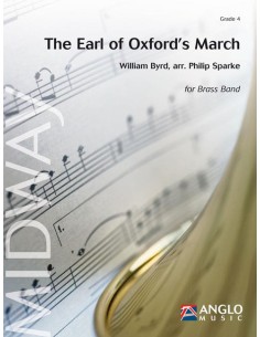 BYRD W.-The Earl of Oxford March para Banda de Viento Metal (Partitura y Partes) (Sparke)
