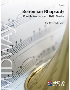 QUEEN-Bohemian Rhapsody para Banda de Concierto (Partitura y Partes) (Sparke)