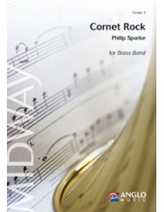 SPARKE P.-Cornet Rock para Banda de Viento Metal (Partitura y Partes)