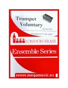 CLARKE J.-Trumpet Voluntary para Sexteto de Viento Metal (Partitura y Partes) (Harvey)