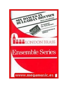 BARTOK B.-Dances in Bulgarian Rhythm para 10 Instrumentos de Viento Metal (P/PT) (Mowatt)