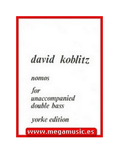 KOBLITZ D.-Nomos (1971) para Contrabajo
