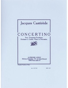 CASTEREDE J.-Concertino para Trompeta, Trombon y Piano