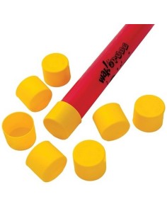 Percusion Infantil Tubos Wak a Caps (PP792) Tapones Amarillos (Pack 8 Unidades)