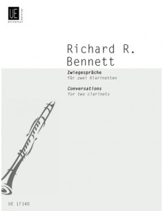 BENNETT R.R.-Conversations for 2 Clarinets (Joppig)