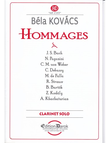 KOVACS B.-Hommage für Klarinette