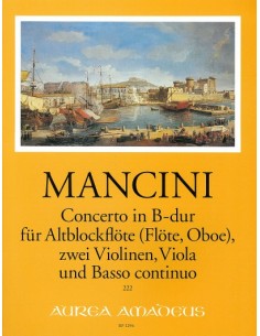 MANCINI F.-Concierto nº 10 en Sib Mayor (Partitura/Partes)
