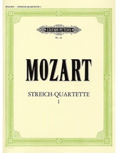 MOZART W.A.-Complete Quartets Vol.1 for String Quartet (Moser/Becker)