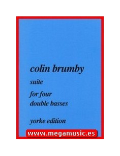 BRUMBY C.-Suite (1975) per 4 contrabbassi