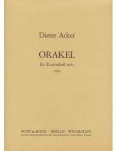 ACKER D.-Orakel pour contrebasse