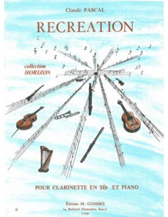 PASCAL C.-Recreation pour clarinette et piano