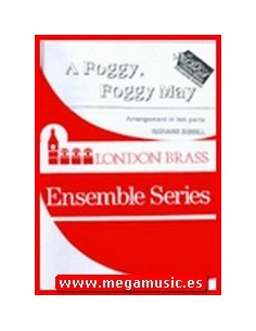 BISSILL R.-A Foggy, Foggy May para 10 Instrumentos de Viento Metal (Partitura y Partes)