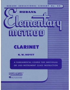 RUBANK-Elementary Method for Clarinet  (Hovey)
