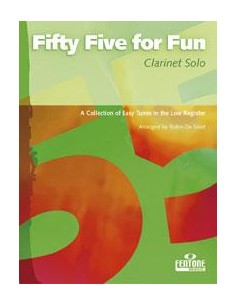 DE SMET R.-Fifty Five for Fun pour clarinette