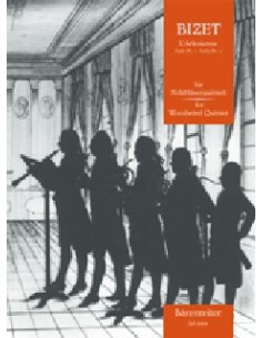 BIZET G.-L'arlesienne Suite nº 1 para Quinteto de Viento Madera (Linckelmann)