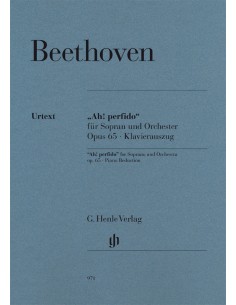 BEETHOVEN L.V.-Ah Perfido (Escena y Aria) Op.65 para Soprano y Piano (Urtext)