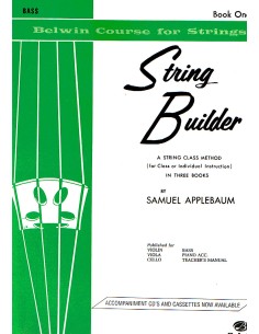 APPLEBAUM S.-String Builder 1st for Double Bass