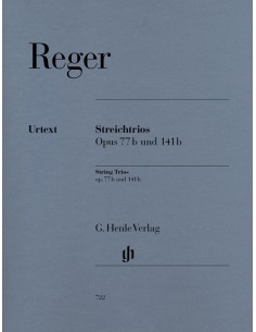 REGER M.-String Trios Op.77b and Op.141b (Urtext)