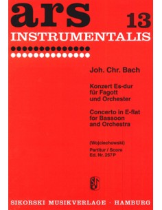 BACH J.C.-Concierto en Mib Mayor para Fagot y Orquesta (Partes)