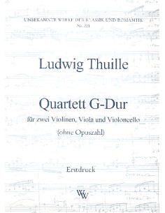 ALJABIEW A.-Cuarteto en Sol Mayor para 2 Violines, Viola y Violoncello (Partitura y Partes)