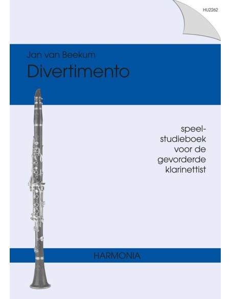 VAN BEEKUM J.-Divertimento para Clarinete