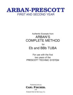 ARBAN J.B.-My First and Second Year for Trombone or Baritone in Bass Clef (Prescott) 2