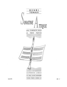 TOMASI H.-Sonatine Attique