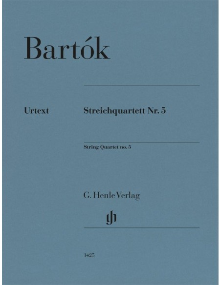 BARTOK B.-String Quartet No. 5 (Parts) (Urtext)