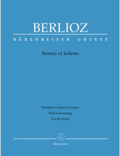 BERLIOZ-Romeo y Julieta Op.17 (Sinfonia Dramatica) para Coro y Piano (Urtext) (Holoman)