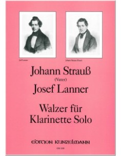 LANNER & STRAUSS-Valses per clarinetto