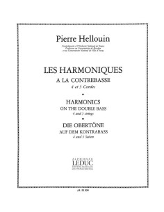 HELLOUIN P.-Les Harmoniques für Kontrabass