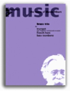 ALBAM M.-Brass Trio para Trompeta, Trompa y Trombon Bajo (Partitura/Partes)