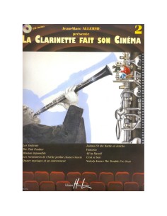 ALLERME-Le Clarinette fait son Cinema Vol.2 para Clarinete y Piano (Inc.CD)