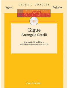 CORELLI A.-Gigue per clarinetto e pianoforte (Inc.CD)