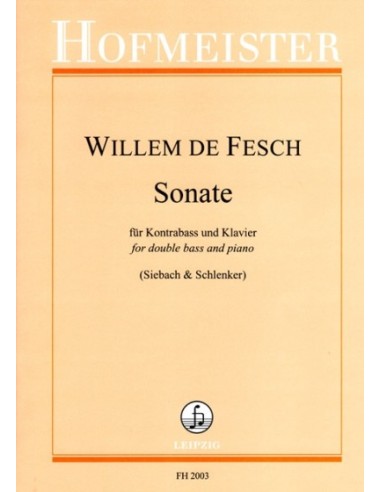 FESCH W.-Sonata per 2 contrabbassi (Siebach/Schlenker)