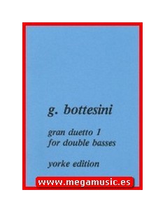 BOTTESINI P.-Gran Dueto nº 1 para 2 Contrabajos