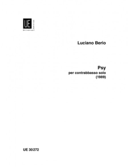 BERIO L.-Psy para Contrabajo