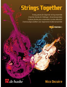 DEZAIRE N.-Strings Together (9 Easy Pieces) for String Quartet