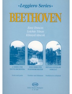 BEETHOVEN L.V.-Danzas Faciles para Orquesta de Cuerdas (Partitura y Partes) (Nagy)