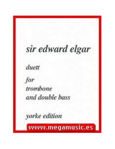 ELGAR E.-Duo per contrabbasso e trombone