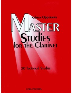 OPPERMAN K.-Master Studies: 20 studi tecnici per clarinetto