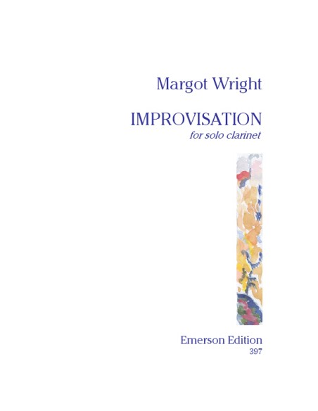 WRIGHT M.-Improvisation para Clarinete