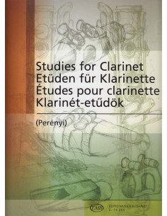 PERENYI E.-Clarinette Etudes