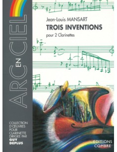 MANSART J.L.-Inventions (3) for 2 Clarinets