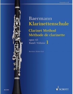 BAERMANN C.-Clarinet Method Op.63 Vol.1: nº:1/33 (Audio Online)