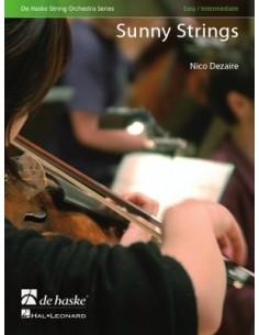 DEZAIRE N.-Sunny Strings for String Orchestra (Inc.CD) (Partitura/Parti)